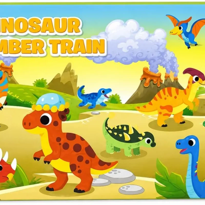 Magnetic Dinosaur Train Set