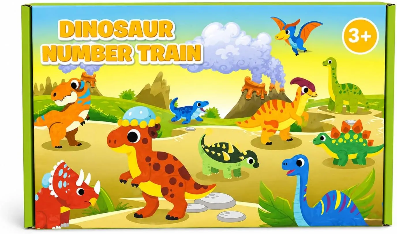 Magnetic Dinosaur Train Set
