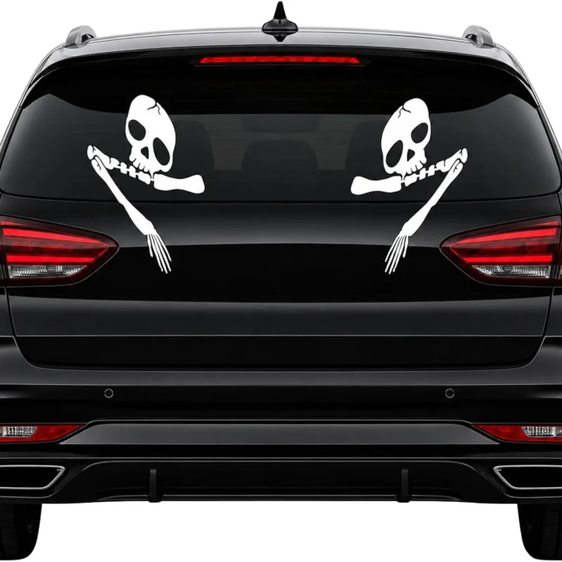 Skull and Crossbones Reflector